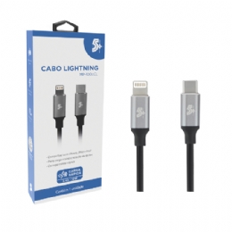 CABO LIGHTNING PARA USB C - 2.0 - 1,2M 5+  - <font color="#808080"><FONT SIZE=-2>Este produto é vendido por Marvel e entregue por Marvel</FONT></font> -  -  - 30130x