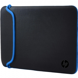Case Sleeve para Notebook 14" Neoprene Preto/Azul HP - 25622