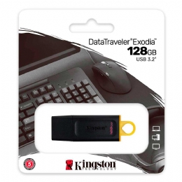 PEN DRIVE KINGSTON DATATRAVELER EXODIA 128GB USB 3.2 - 28385