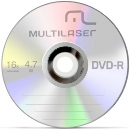 DVD-R 4.7GB 16X AVULSO S/CAPA - 22986