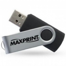 PEN DRIVE 8GB USB 2.0 PRETO 50307-1 - MAXPRINT - 22834