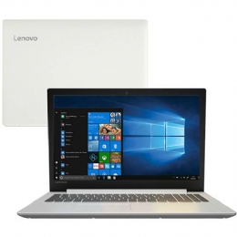 Notebook Lenovo Ideapad 330-15IKB, Intel i5, 4GB, 1TB, Tela 15.6" e Windows 10 – Branco - 25133
