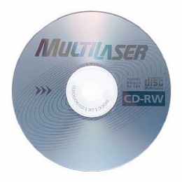 CD-RW 700MB Regravavel - Multilaser - (Cod15077) - 15077