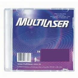CD-R 700MB 80MIN IMPRIMIVEL - MULTILASER - 15514