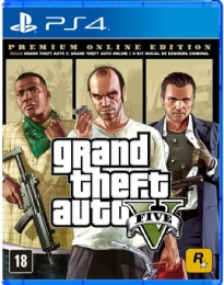 Grand Theft Auto V - Premium Online Edition - Playstation 4 - 21953x