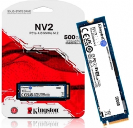 HD SSD 500 GB Kingston NV2, M.2 2280 PCIe 4.0, NVMe - SNV2S/500G - 28092