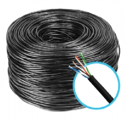 CABO DE REDE PARA CFTV PARA TRANCADO 4 PARES UTP 0,51  - <font color="#808080"><FONT SIZE=-2>Este produto é vendido por Marvel e entregue por Marvel</FONT></font> -  -  - 29221x