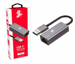 ADAPTADOR USB X RJ45 3.0 PARA LAN - 10/100/1000MB  - <font color="#808080"><FONT SIZE=-2>Este produto é vendido por Marvel e entregue por Marvel</FONT></font> -  -  - 29514x