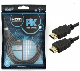 CABO HDMI GOLD 21 CHIP SCE 8K HDR 19P 1.5M PRETO  - <font color="#808080"><FONT SIZE=-2>Este produto é vendido por Marvel e entregue por Marvel</FONT></font> -  -  - 29674X