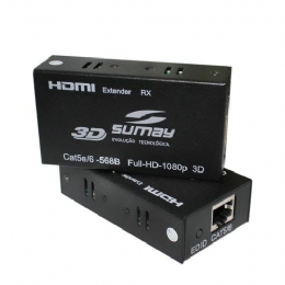 EXTENSOR HDMI 60 METROS SM - EX60  - <font color="#808080"><FONT SIZE=-2>Este produto é vendido por Marvel e entregue por Marvel</FONT></font> -  -  - 25719x