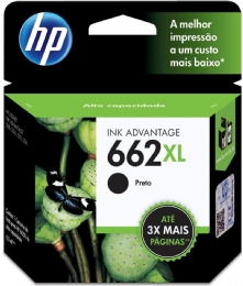 CARTUCHO DE TINTA HP 662XL PRETO  - <font color="#808080"><FONT SIZE=-2>Este produto é vendido por Marvel e entregue por Marvel</FONT></font> -  -  - 21015x