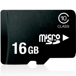 CARTAO DE MEMORIA MICRO SD 16GB + ADAPT - 23299