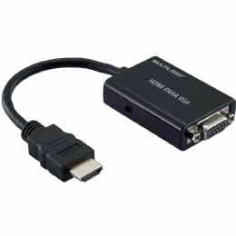 ADAPTADOR CONVERSOR HDMI X VGA - 22838