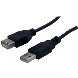 CABO EXTENSOR USB AM/AF 2.0 1,80M PRETO  - <font color="#808080"><FONT SIZE=-2>Este produto é vendido por Marvel e entregue por Marvel</FONT></font> -  -  - 27758x