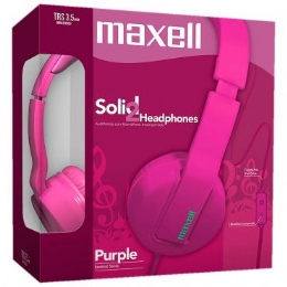FONE DE OUVIDO C/ MICROFONE ROXO SOLID2 - 23242