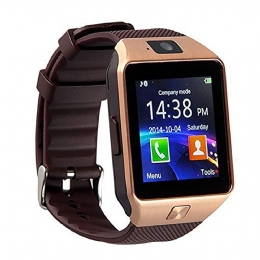 Relógio Esportivo Inteligente DZ-09 com Entrada para Chip e Cartão de Memória Até 32GB-Conexão Bluetooth-Tela 1,56 - 25502