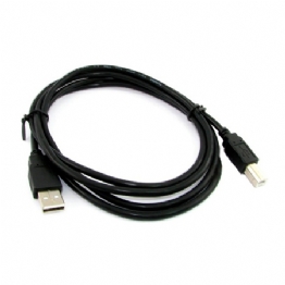 CABO USB A/B 1,8MTS PRETO 2.0 - 22402