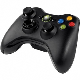 Controle Xbox 360 sem fio Preto - 22308