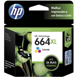 CARTUCHO HP 664XL COLOR  - <font color="#808080"><FONT SIZE=-2>Este produto é vendido por Marvel e entregue por Marvel</FONT></font> -  -  - 23234x