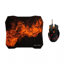MOUSE USB  E MOUSE PAD GAMER MULTILASER - 26614
