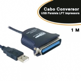 CABO CONVERSOR USB PARA PARALELA LPT IMPRESSORA - 25686