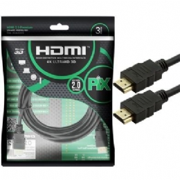 CABO HDMI X HDMI  20 19P GOLD 3MTS  - <font color="#808080"><FONT SIZE=-2>Este produto é vendido por Marvel e entregue por Marvel</FONT></font> -  -  - 27862x