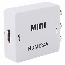 Adaptador / Conversor HDMI Fêmea x 3 RCA Fêmea - 25294