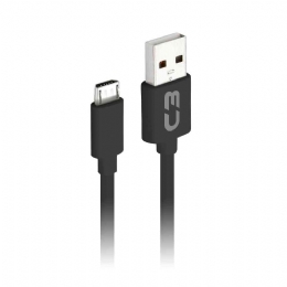 CABO USB-MICRO USB 1M 2A CB-M10BK C3PLUS - 26346