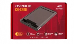 GAVETA PARA HD EXTERNO 2,5  USB-C 3.0 CH-C300BK - 28721