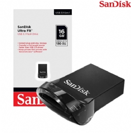 Pen Drive Sandisk Cruzer Fit Ultra 16GB USB 3.1  - <font color="#808080"><FONT SIZE=-2>Este produto é vendido por Marvel e entregue por Marvel</FONT></font> -  -  - 26885x