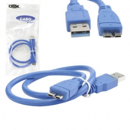 CABO PARA HD EXTERNO USB 3.0 AM MICRO 50CM - 28084