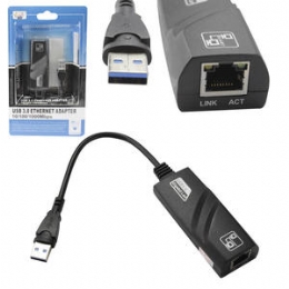 ADAPTADOR CONV USB 3.0 PARA RJ45 10/100/1000 MBPS - 27539