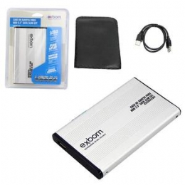 Case 2.5 HD Sata USB 2.0 Externo EXBOM CGHD-10 CGHD-10 EXBOM - 26385
