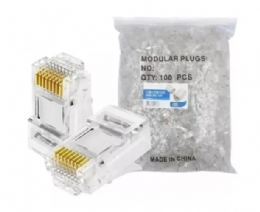 CONECTOR RJ45 CAT5E UNIDADE - 28751