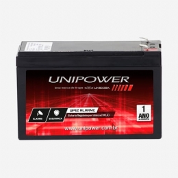 Bateria Unipower Selada, Para Nobreak e Sistemas de Monitoramento E Segurança, 12V, 7.0Ah - 28813