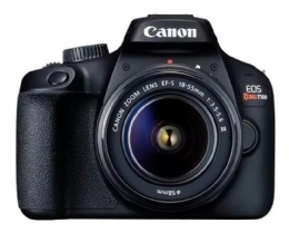 Câmera Canon Digital Prof Rebel T100  - <font color="#808080"><FONT SIZE=-2>Este produto é vendido por Marvel e entregue por Marvel</FONT></font> -  -  - 26297x