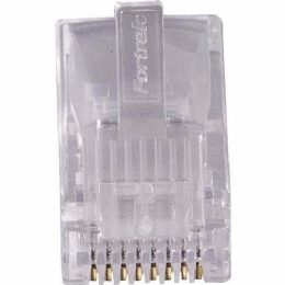 CONECTOR RJ-45 - FORTREK  - <font color="#808080"><FONT SIZE=-2>Este produto é vendido por Marvel e entregue por Marvel</FONT></font> -  -  - 22791x