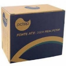 FONTE ATX 200W 20+4P REAL  - <font color="#808080"><FONT SIZE=-2>Este produto é vendido por Marvel e entregue por Marvel</FONT></font> -  -  - 19990X