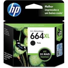 CARTUCHO HP 664XL PRETO  - <font color="#808080"><FONT SIZE=-2>Este produto é vendido por Marvel e entregue por Marvel</FONT></font> -  -  - 23133x