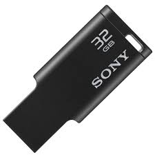 Pen Drive 32GB MicroVault Preto USM32M2 - Sony - 23445