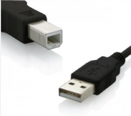 CABO USB A/B IMPRESSORA 1,8MTS PRETO - 18900