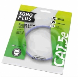 PATCH CORD 1,5 METROS UUTP FURUKAWA SOHOPLUS CAT5E CMX T568A  - <font color="#808080"><FONT SIZE=-2>Este produto é vendido por Marvel e entregue por Marvel</FONT></font> -  -  - 29029x