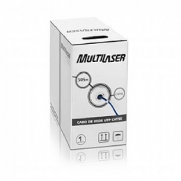 CABO DE REDE RJ45  MULTILAN 4P CAT. 5E  - MULTILASER - METRO - 18322