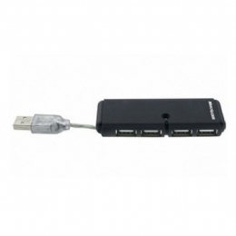 HUB USB SLIM 4 PORTAS 2.0  AC064 - MULTILASER - 18622