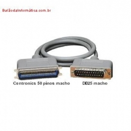 CABO SCSI-1 DB 25M/CENT.50M 1,8M SCANNER - LEADERSHIP - 13483