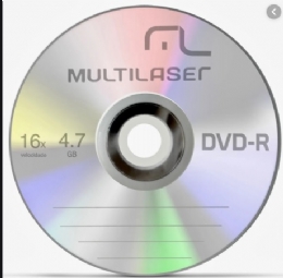 DVD-R 4.7GB 16X AVULSO S/CAPA (Unidade) - 25664