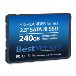 HD SSD BEST MEMORY 240GB 2.5 SATA III 2    - <font color="#808080"><FONT SIZE=-2>Este produto é vendido por Marvel e entregue por Marvel</FONT></font> -  -  - 27335x