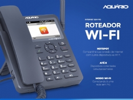 Telefone Celular Fixo Aquario CA-42S 4G Dual Wifi - 26161