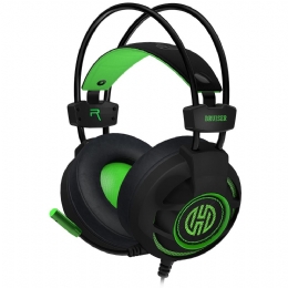 FONE DE OUVIDO C/MICROFONE GAMER VERDE - 26255