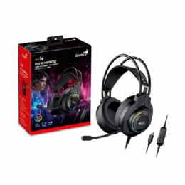 HEADSET GAMER GENIUS HS-GX580U PRETO  - <font color="#808080"><FONT SIZE=-2>Este produto é vendido por Marvel e entregue por Marvel</FONT></font> -  -  - 30256x